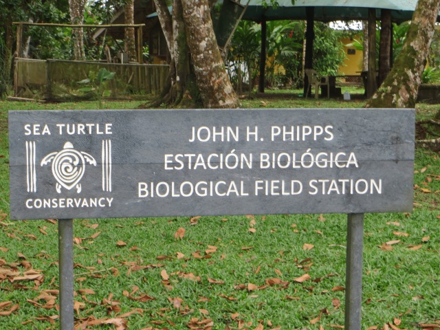 Entrance to the field station.